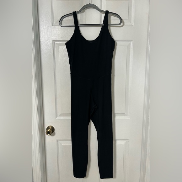 Black Full-Length Ribbed Bodysuit by lululemon Align Bodysuit 25" - Picture 5 of 11